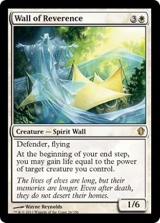 Wall of Reverence | Commander 2013