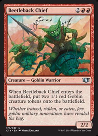 Beetleback Chief | Commander 2014