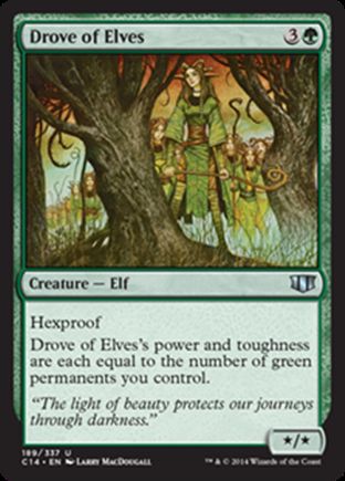 Drove of Elves | Commander 2014