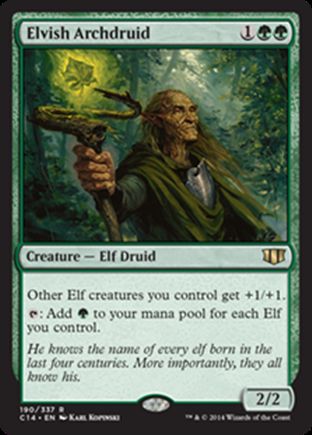 Elvish Archdruid | Commander 2014