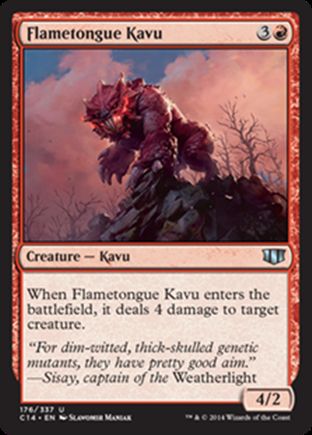 Flametongue Kavu | Commander 2014