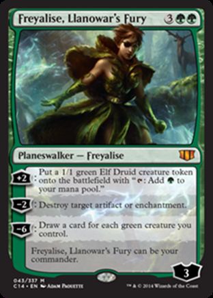 Freyalise, Llanowar’s Fury | Commander 2014