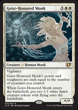 Geist-Honored Monk | Commander 2014