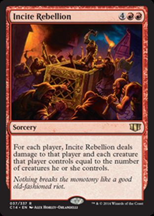 Incite Rebellion | Commander 2014