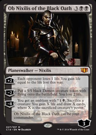 Ob Nixilis of the Black Oath | Commander 2014