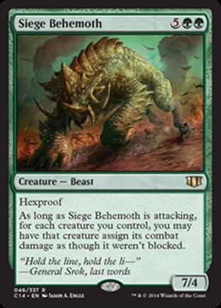 Siege Behemoth | Commander 2014
