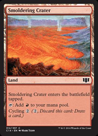 Smoldering Crater | Commander 2014