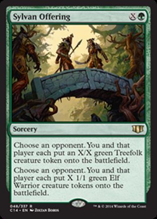 Sylvan Offering | Commander 2014