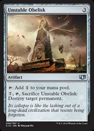 Unstable Obelisk | Commander 2014