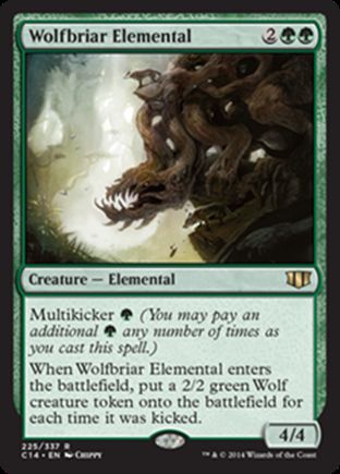 Wolfbriar Elemental | Commander 2014