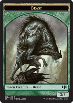 Beast token | Commander 2014