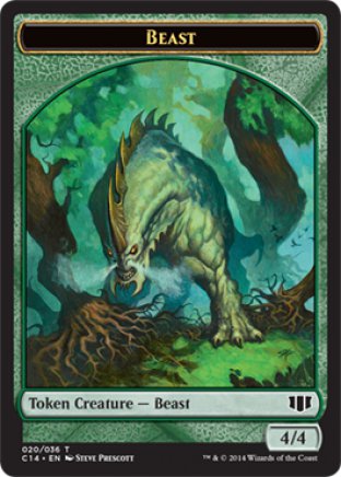 Beast token | Commander 2014