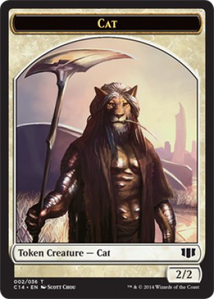 Cat token | Commander 2014