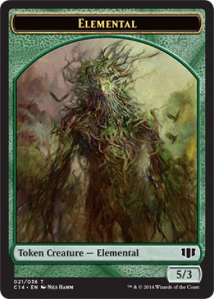 Elemental token | Commander 2014