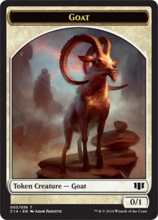 Goat token | Commander 2014
