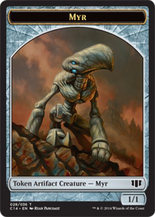 Myr token | Commander 2014