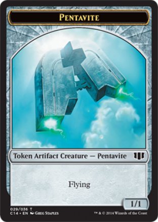 Pentavite token | Commander 2014