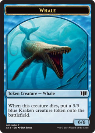 Whale token | Commander 2014
