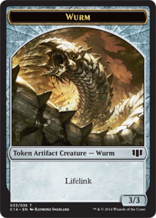 Wurm token | Commander 2014