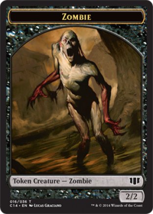 Zombie token | Commander 2014