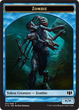 Zombie token | Commander 2014
