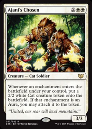 Ajani’s Chosen | Commander 2015