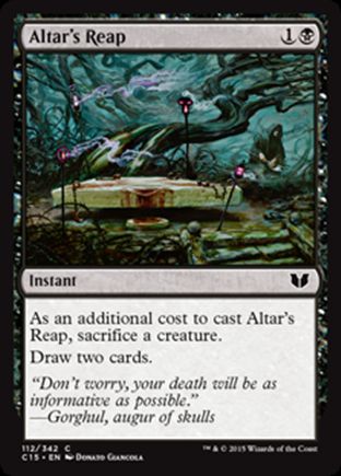 Altar’s Reap | Commander 2015