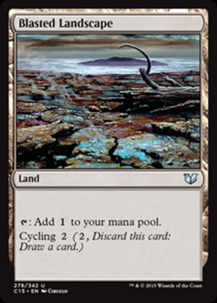 Blasted Landscape | Commander 2015