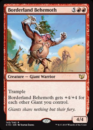 Borderland Behemoth | Commander 2015