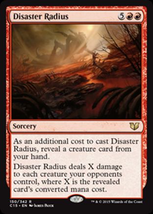 Disaster Radius | Commander 2015