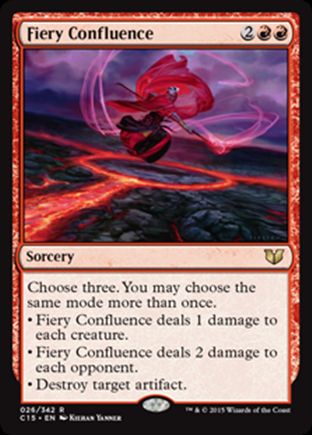 Fiery Confluence | Commander 2015