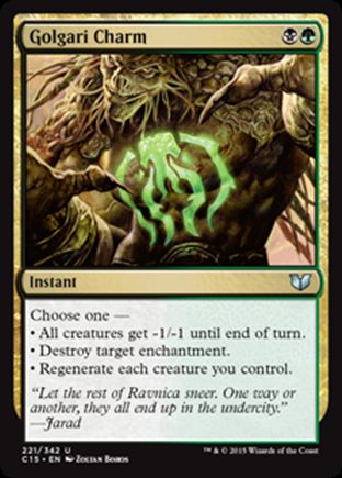 Golgari Charm | Commander 2015