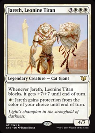 Jareth, Leonine Titan | Commander 2015