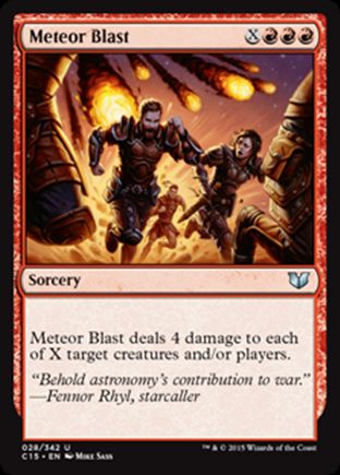 Meteor Blast | Commander 2015