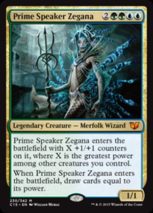 Prime Speaker Zegana | Commander 2015