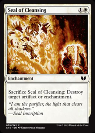 Seal of Cleansing | Commander 2015