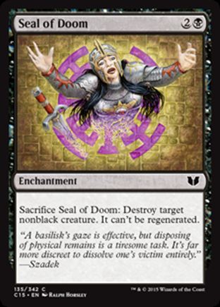 Seal of Doom | Commander 2015