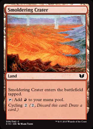 Smoldering Crater | Commander 2015