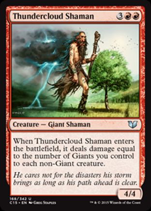 Thundercloud Shaman | Commander 2015