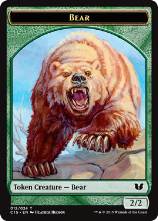 Bear token | Commander 2015