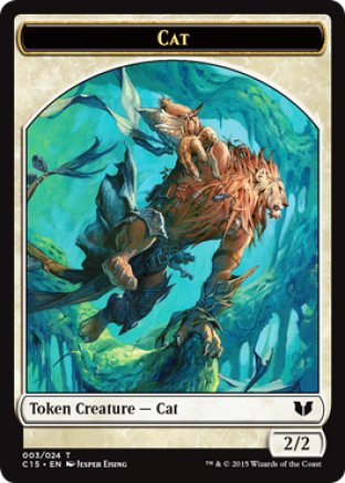 Cat token | Commander 2015