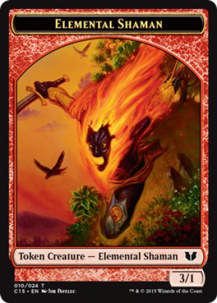 Elemental Shaman token | Commander 2015