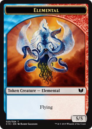 Elemental token | Commander 2015