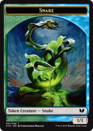 Snake token | Commander 2015