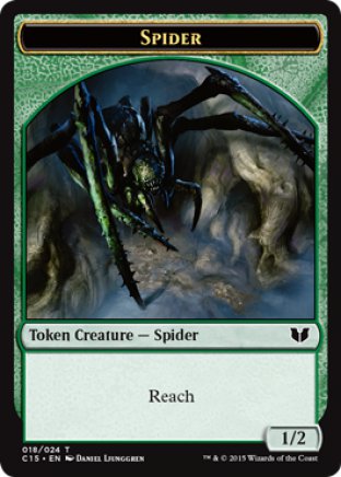 Spider token | Commander 2015