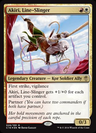 Akiri, Line-Slinger | Commander 2016