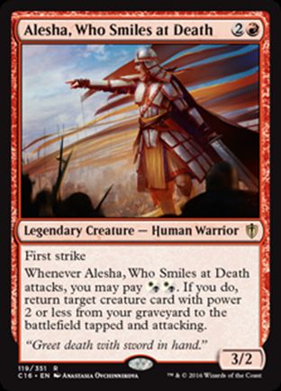 Alesha, Who Smiles at Death | Commander 2016