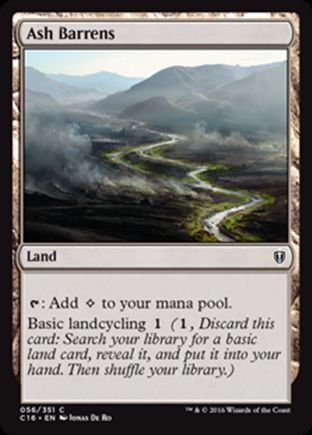 Ash Barrens | Commander 2016