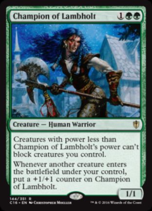 Champion of Lambholt | Commander 2016