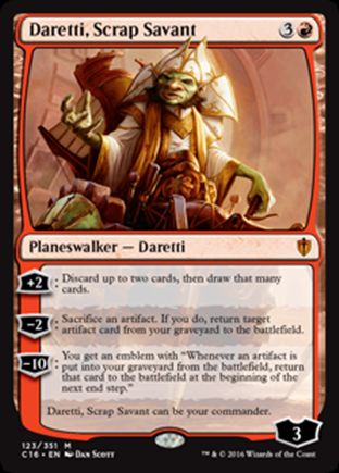 Daretti, Scrap Savant | Commander 2016